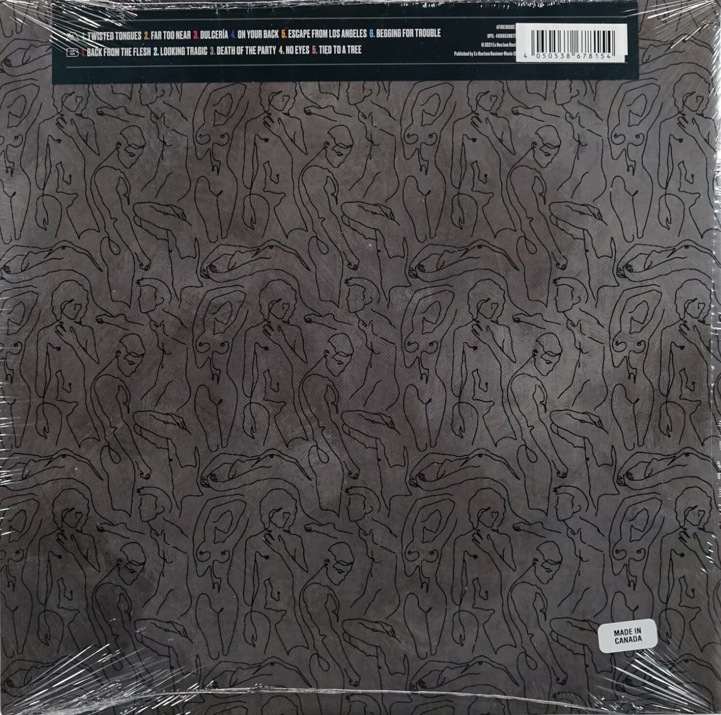 Black/Grey/Silver Vinyl