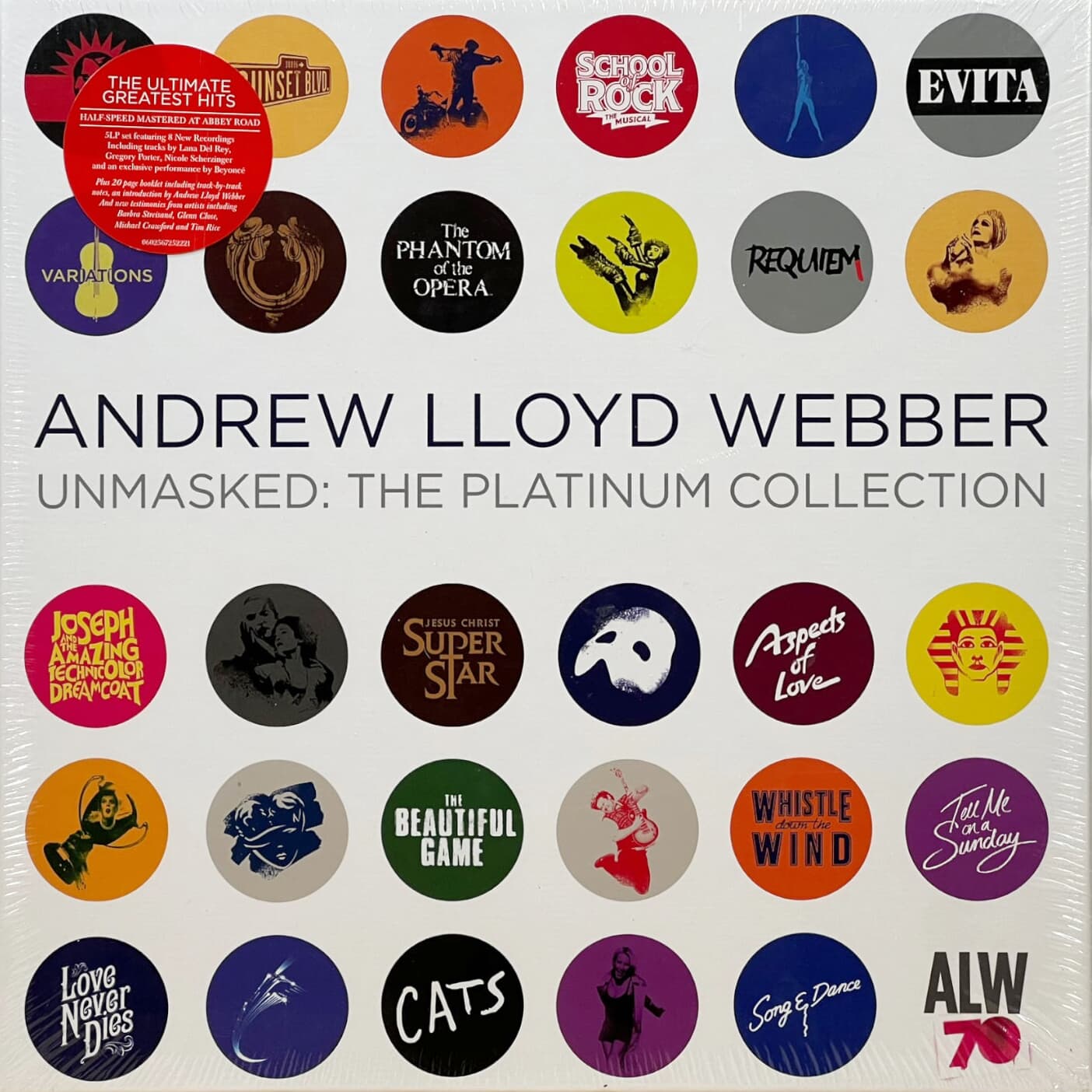 Unmasked - The Platinum Collection by Andrew Lloyd Webber – Duckbill