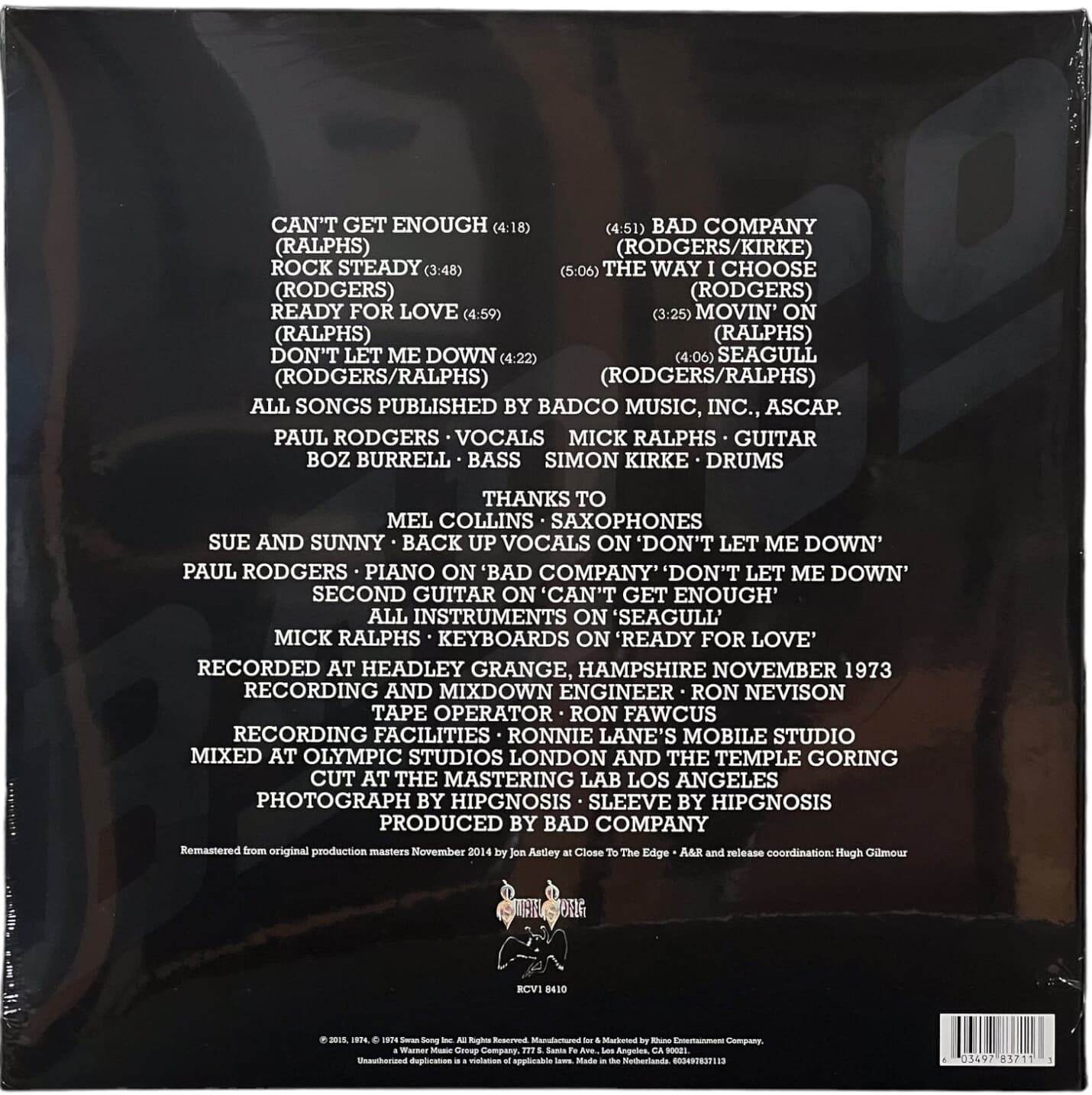Crystal Clear Vinyl