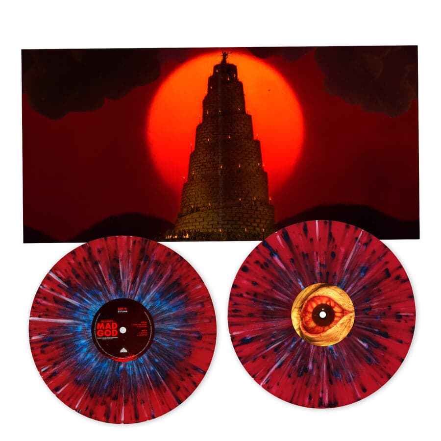 Red Splattered Vinyl