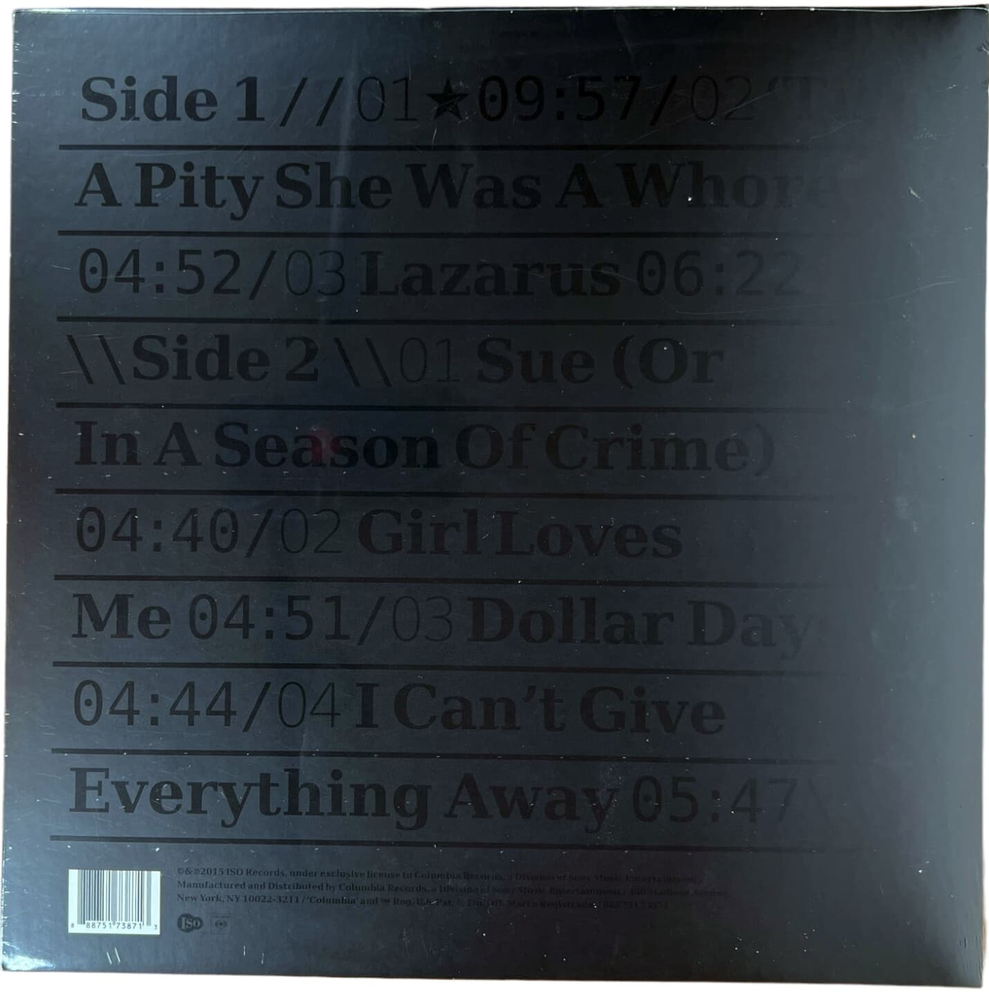 Black Vinyl