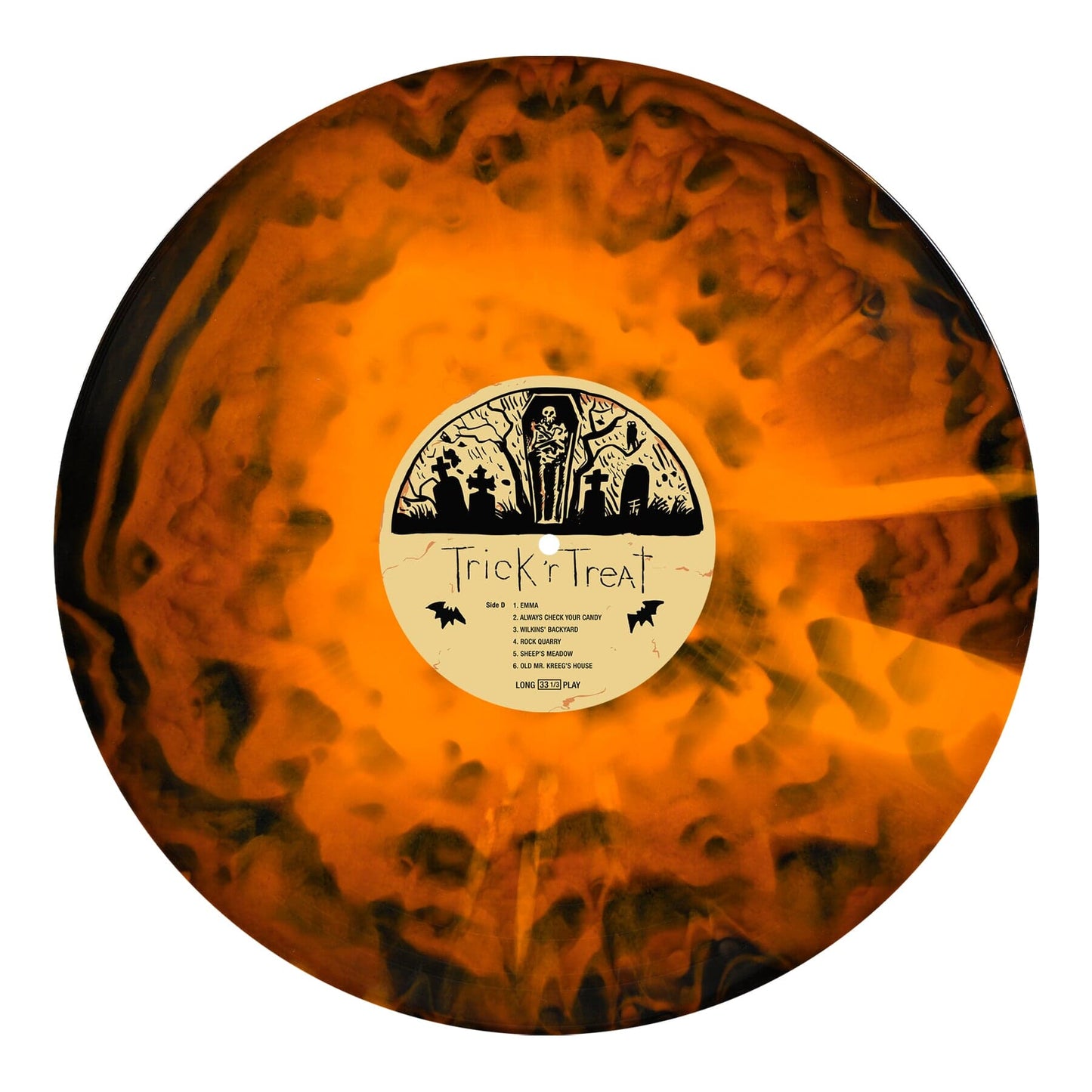 Orange & Red Smoke Vinyl