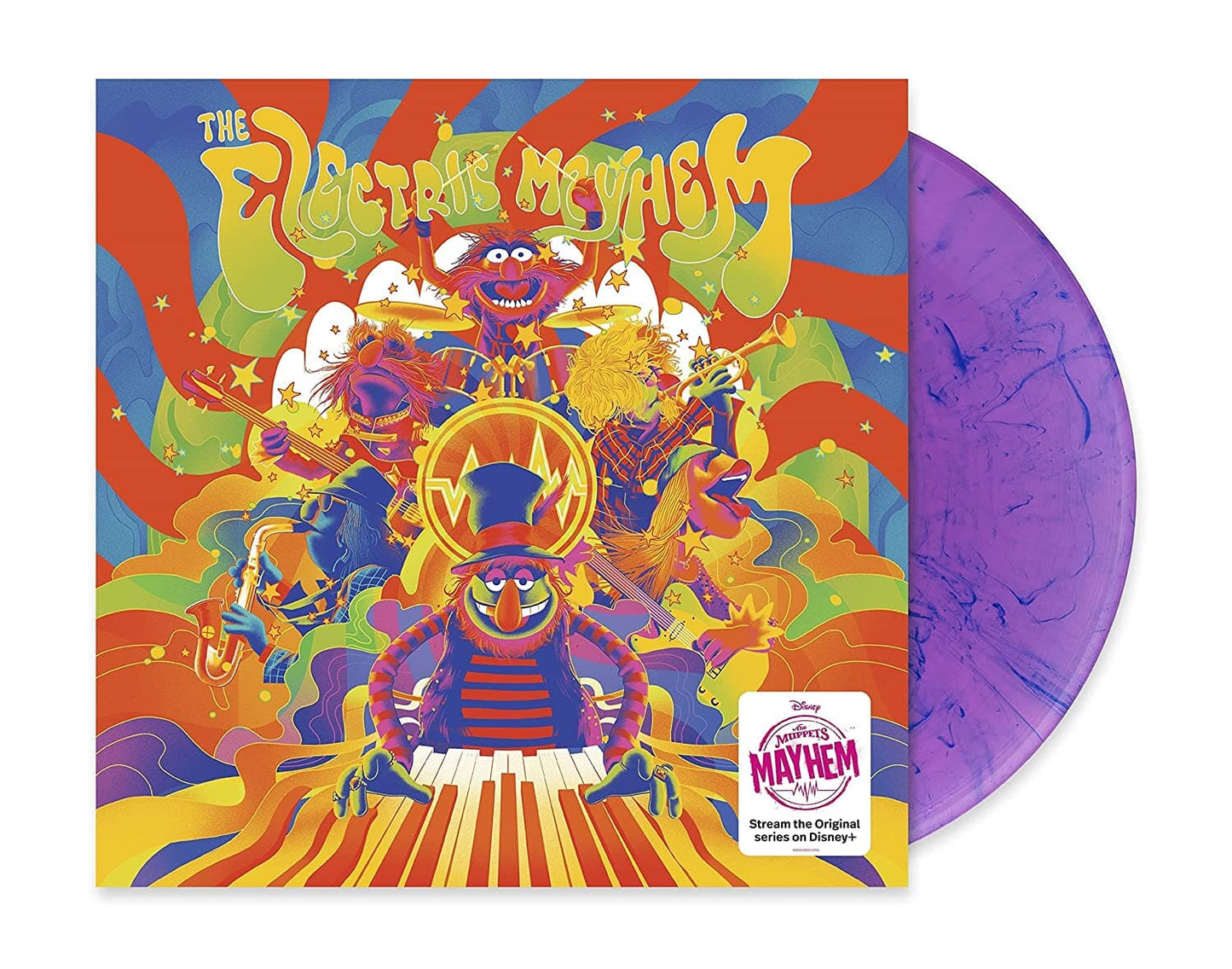 Translucent Purple/Blue Swirl Vinyl