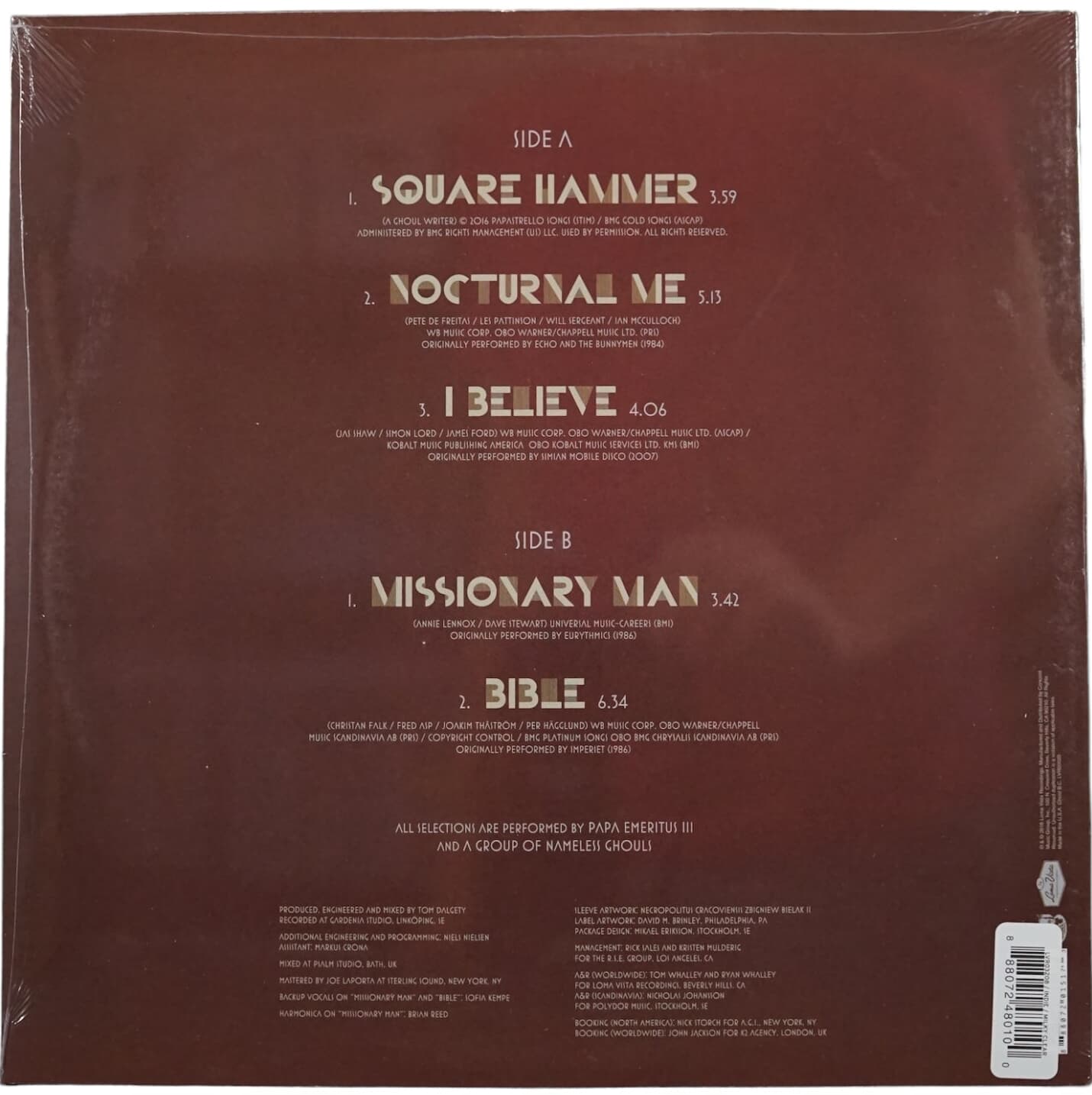 Milky Clear Vinyl