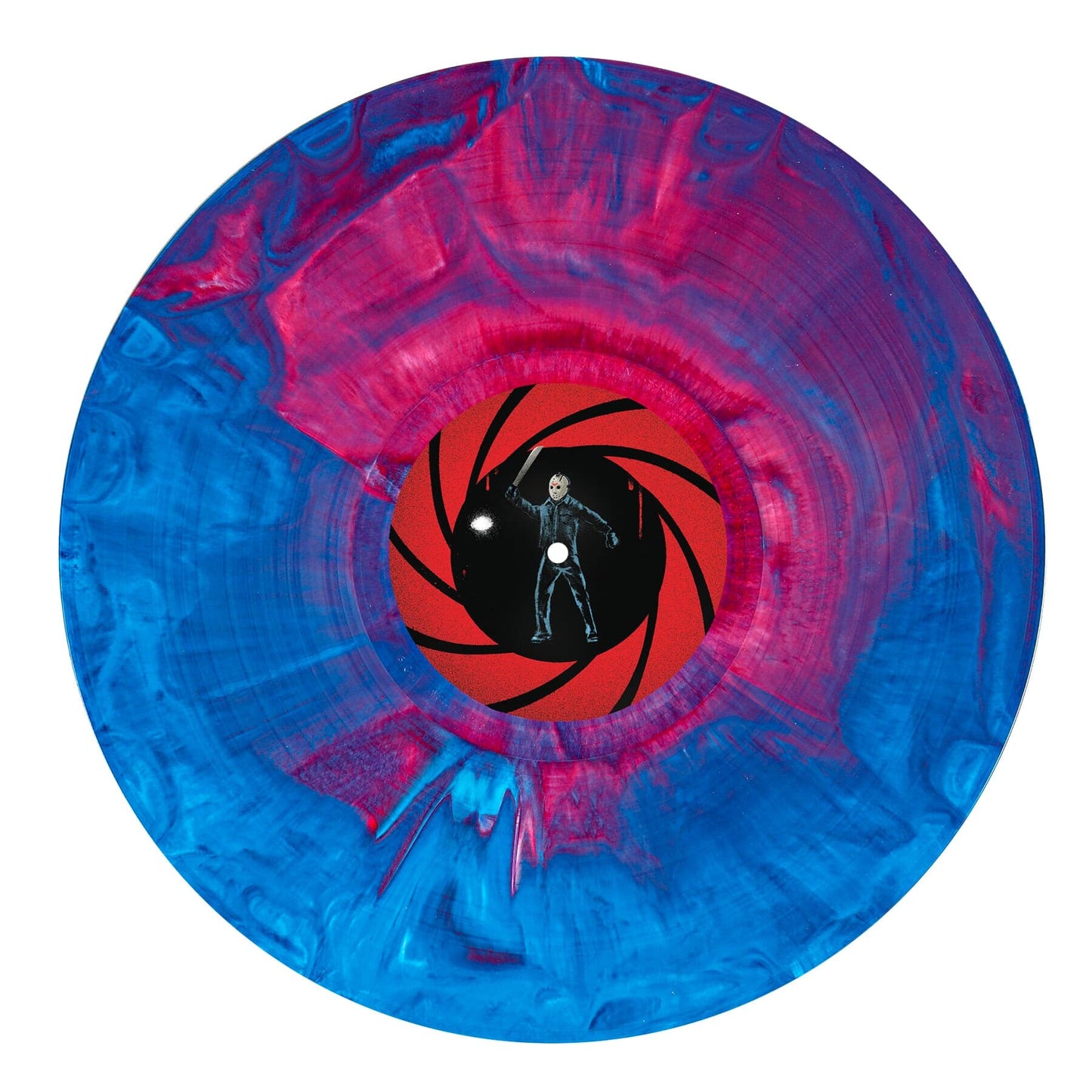 Electric Blue & Pink Vinyl