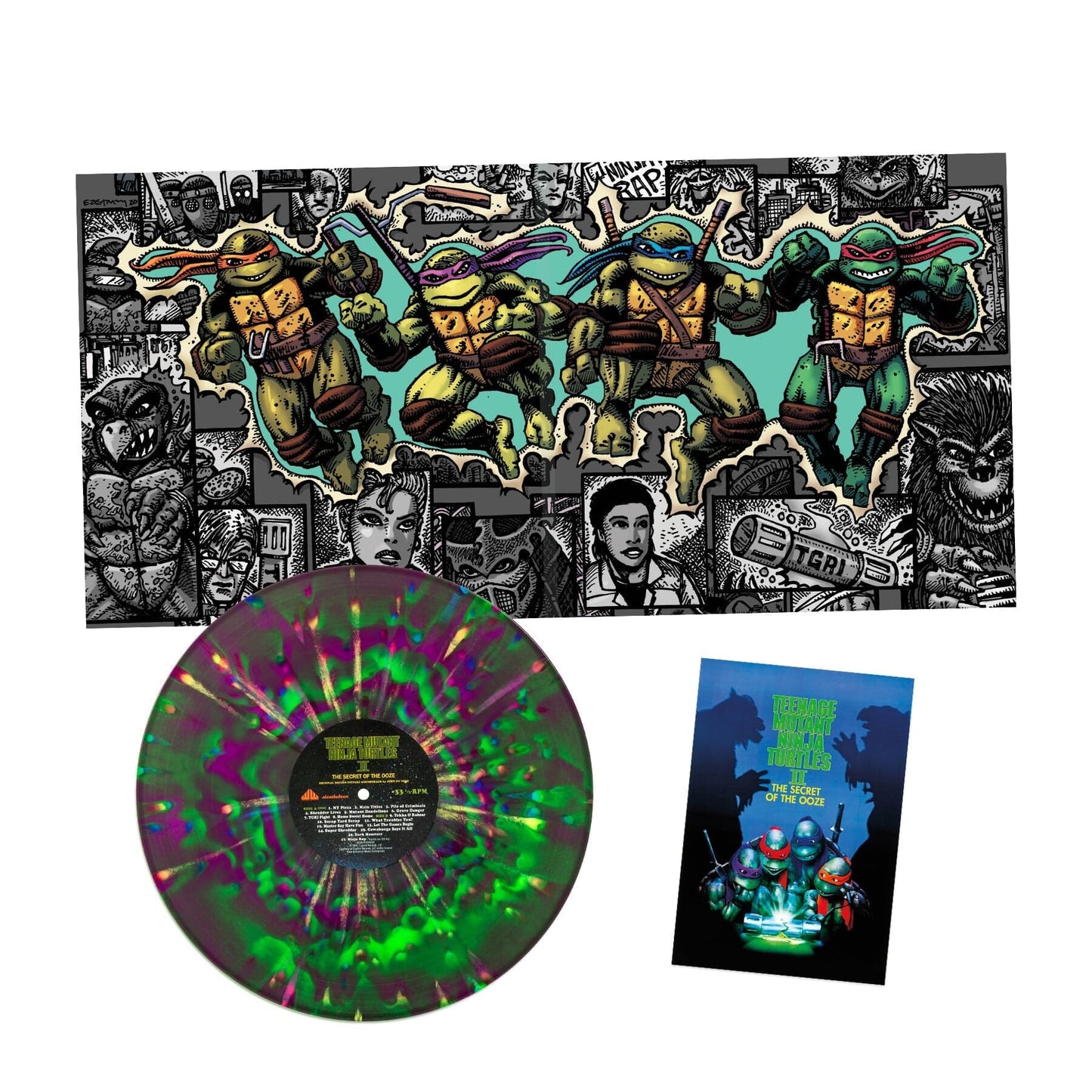 Super Shredder & Turtle Brawl Vinyl