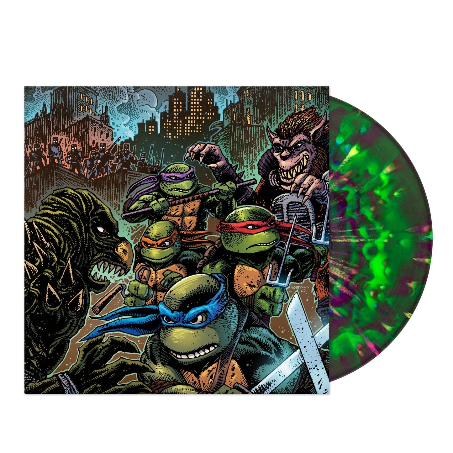 Super Shredder & Turtle Brawl Vinyl