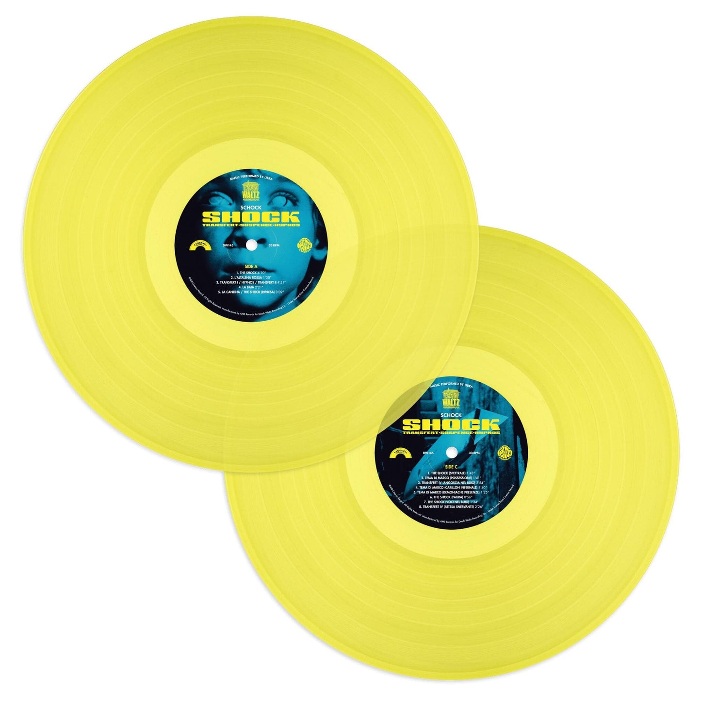 Clear Yellow Vinyl