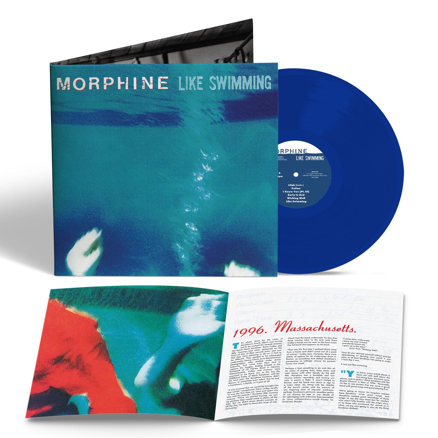 Opaque Blue Vinyl