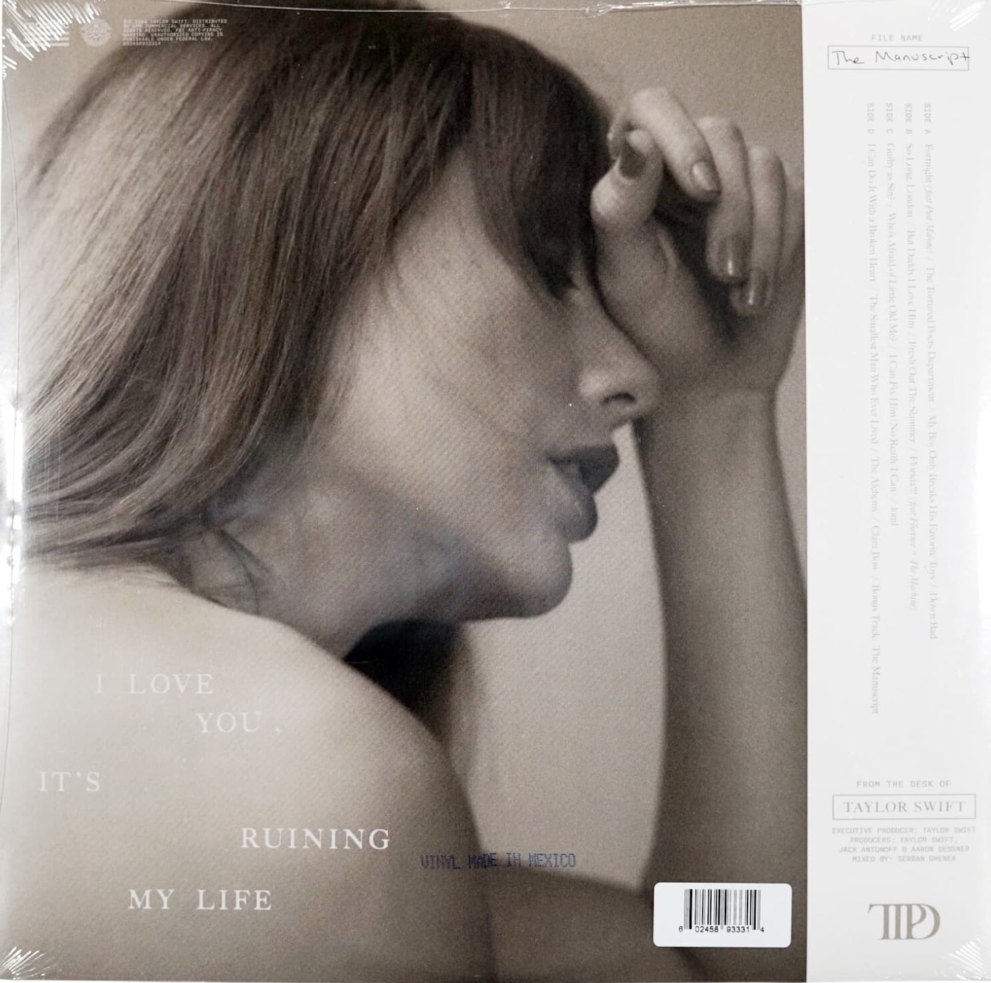 Ghosted White Vinyl