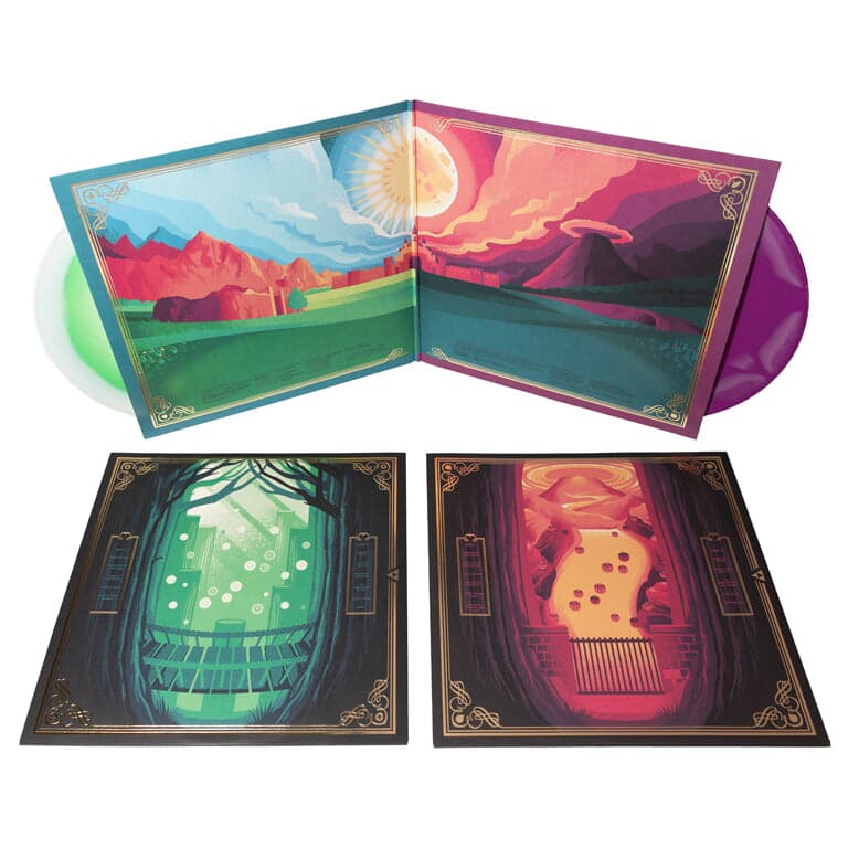 Green & Purple Vinyl
