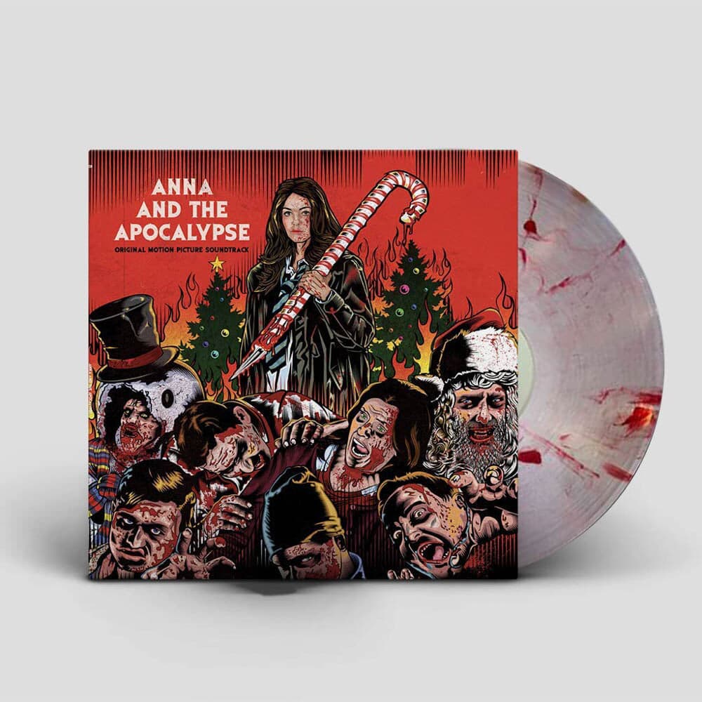 Clear w/Blood Splatter Vinyl