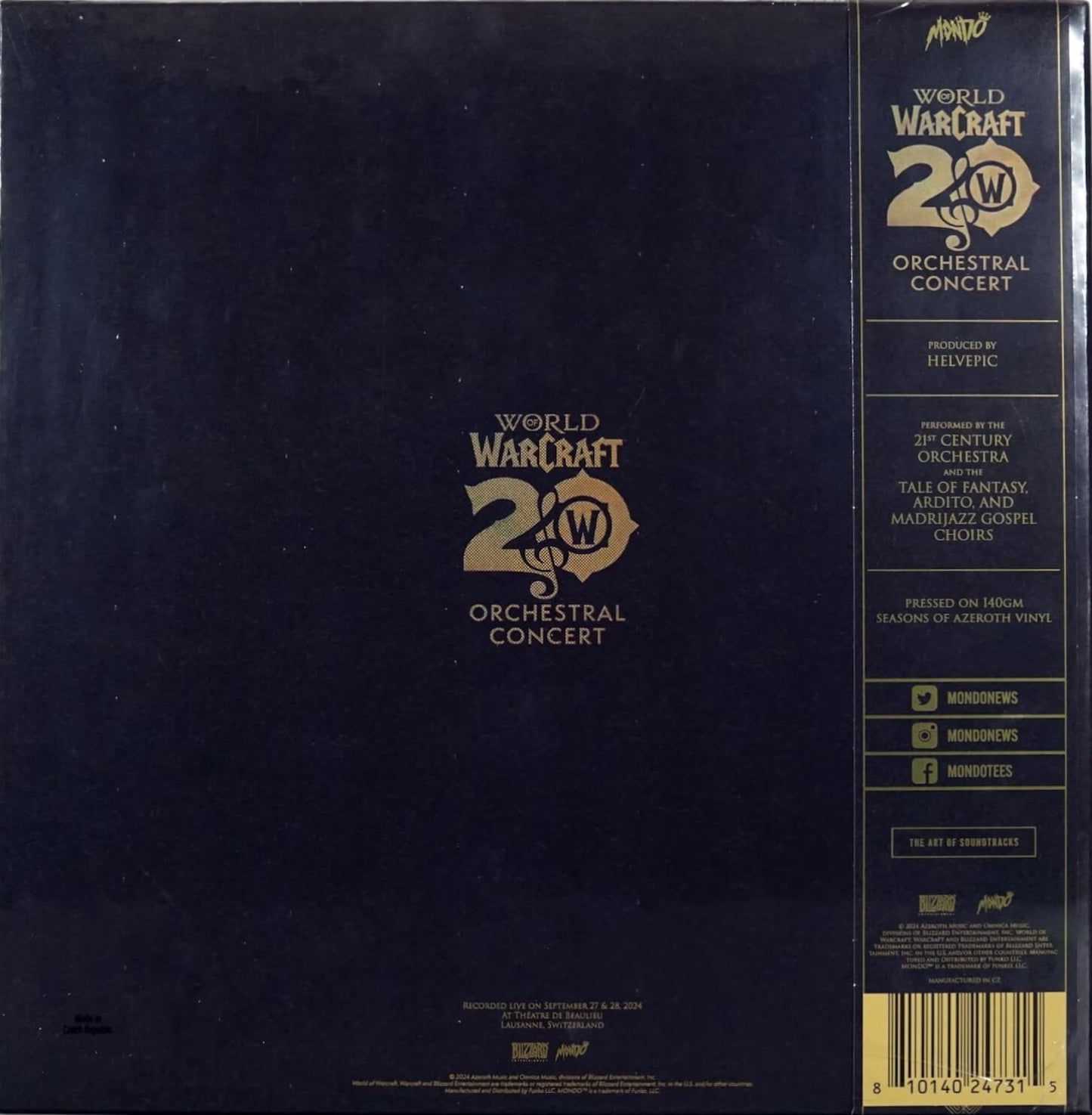 Seasons of Azeroth Vinyl