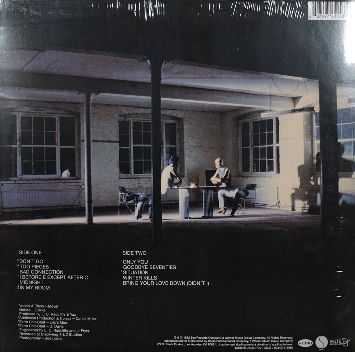 Crystal-Clear Vinyl