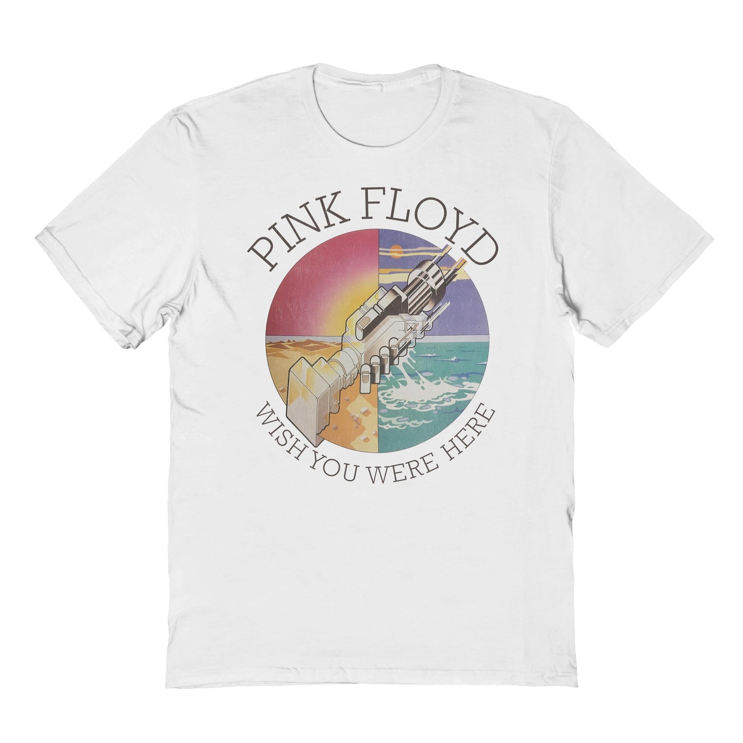 Goodie Two Sleeves Pink Floyd Album Sticker T-Shirt