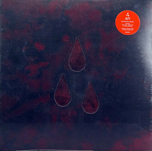 Red & Black Marble Vinyl