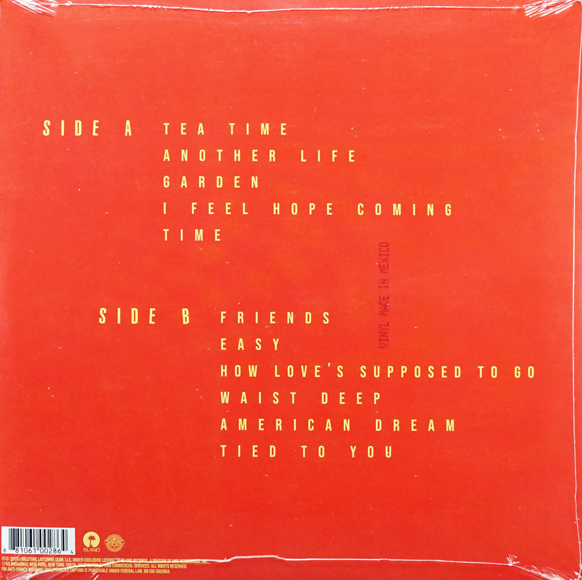 Yellow Vinyl