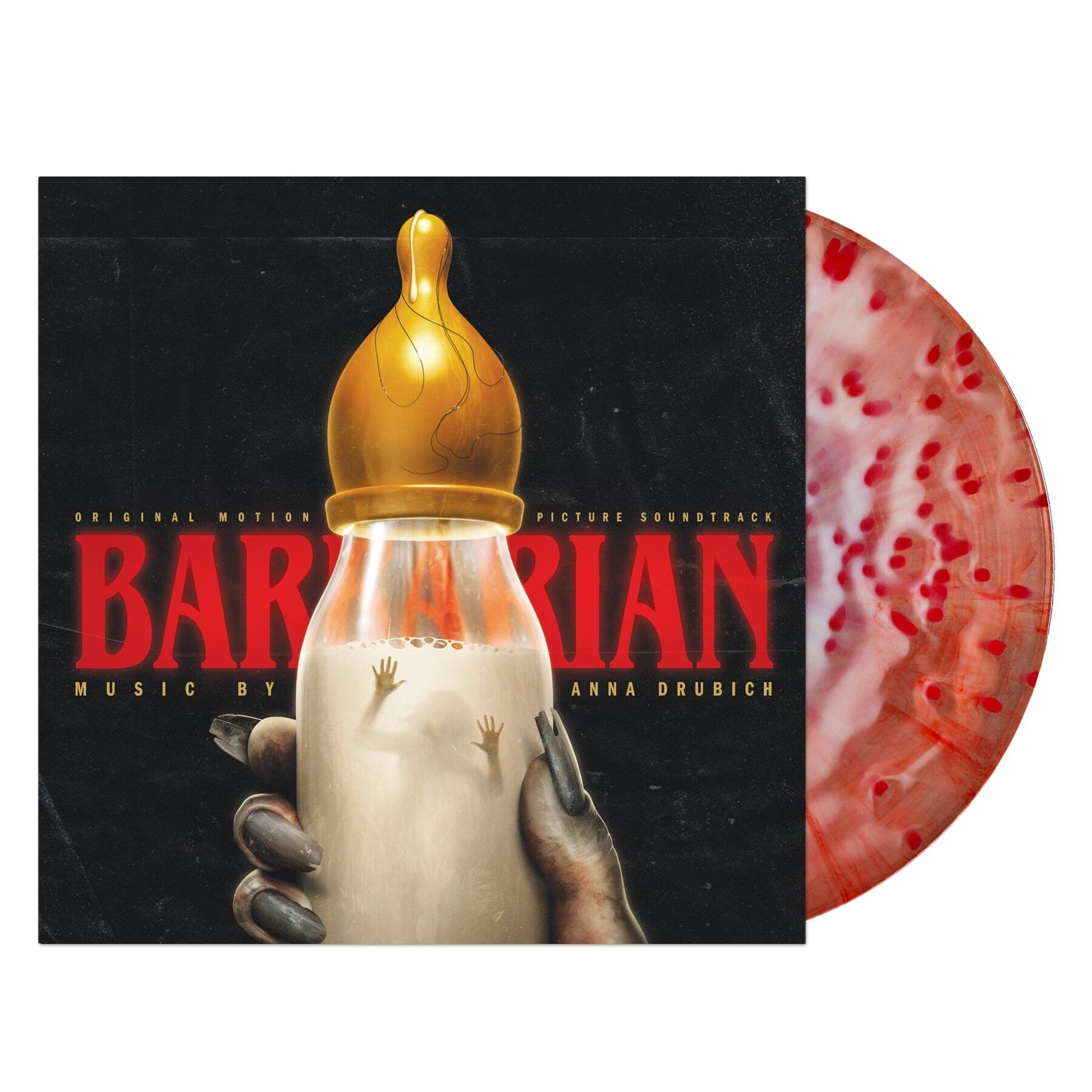 Milk & Blood Splatter Vinyl