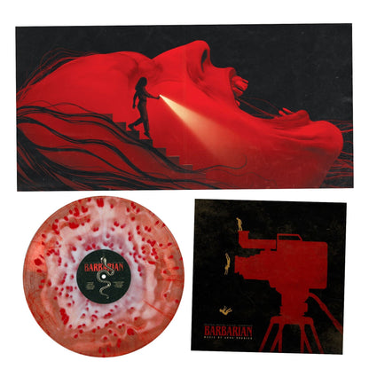 Milk & Blood Splatter Vinyl