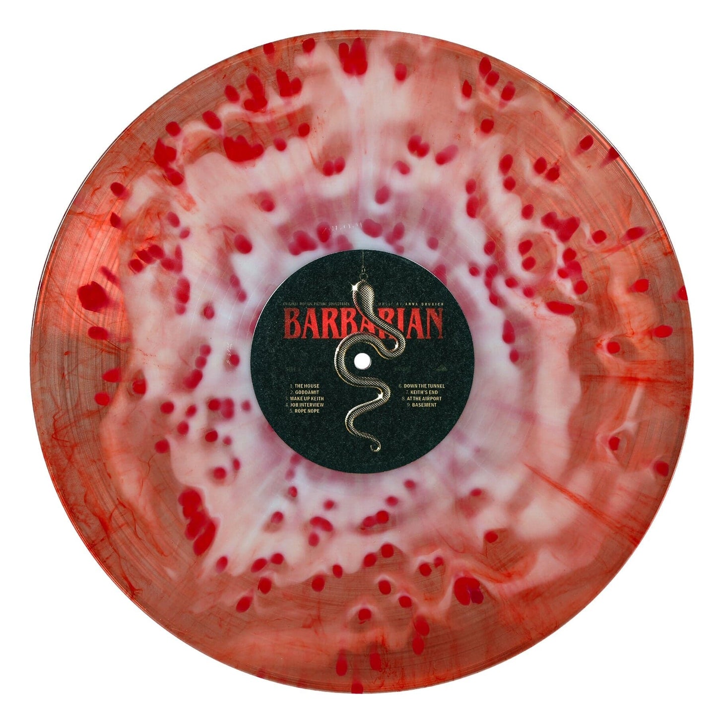 Milk & Blood Splatter Vinyl