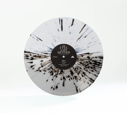 Half White/Half Crystal w/Black Splatter Vinyl