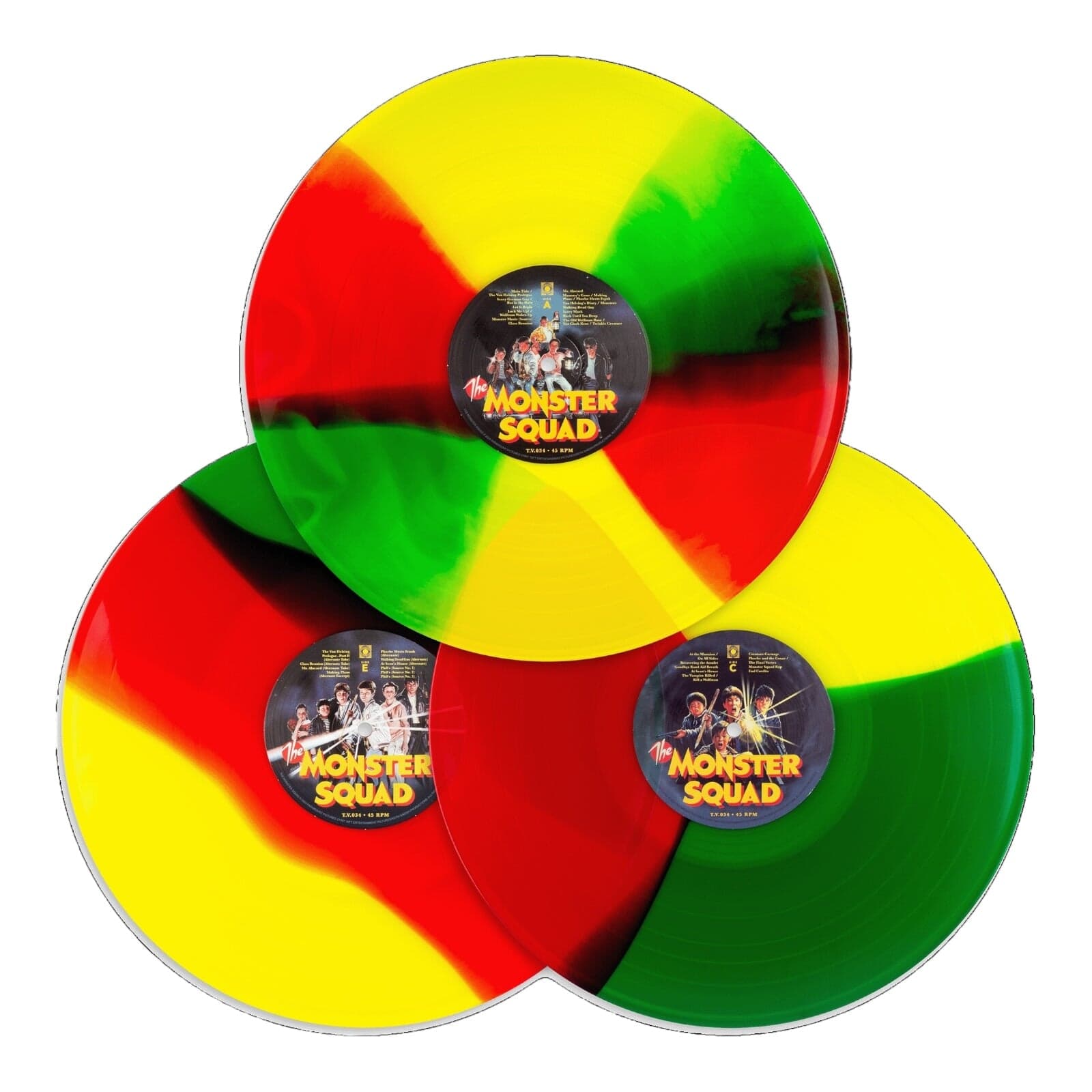 Red/Yellow/Green Vinyl