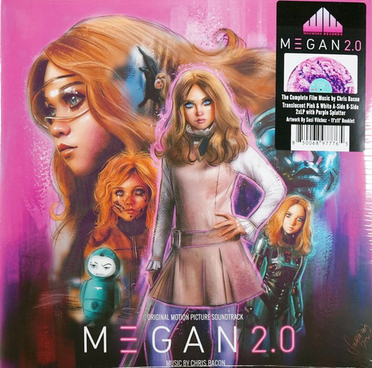 Translucent Pink & White Vinyl