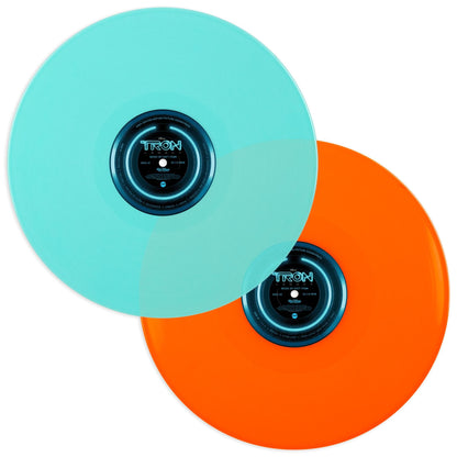 Neon Blue & Neon Orange Vinyl