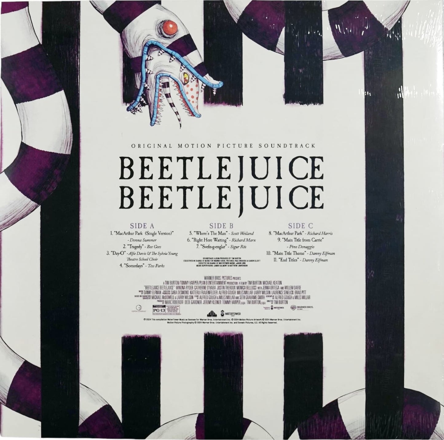 Beetlejuice Splatter Vinyl