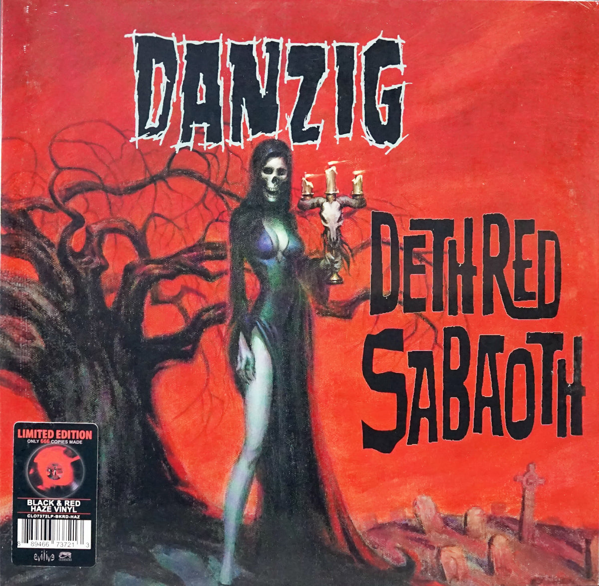 Black/Red Haze Vinyl