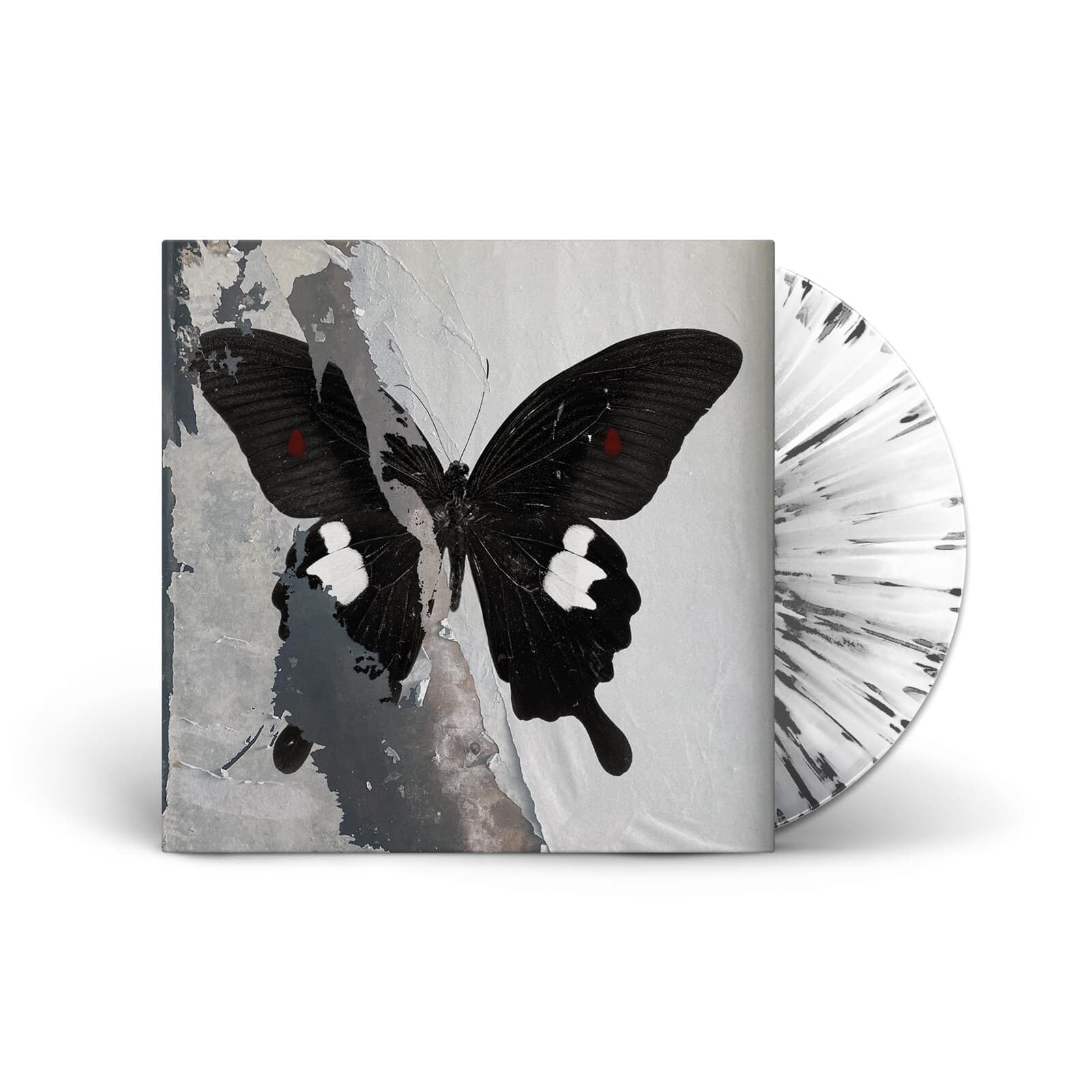 Splattered Clear Vinyl