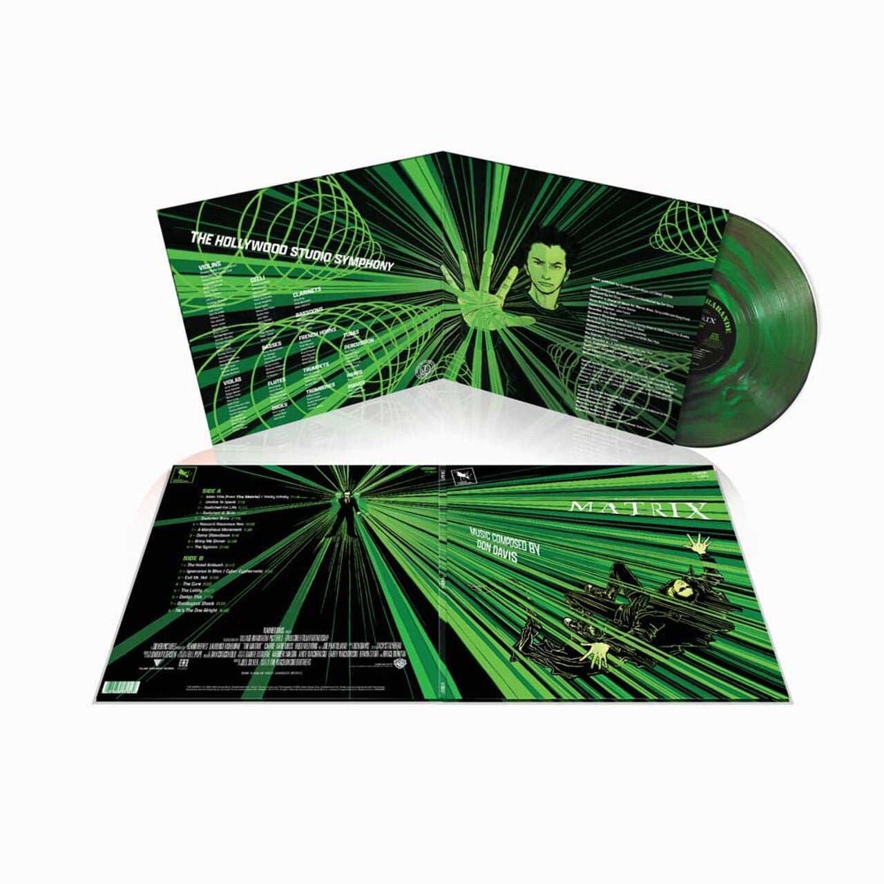 Green Swirl Vinyl