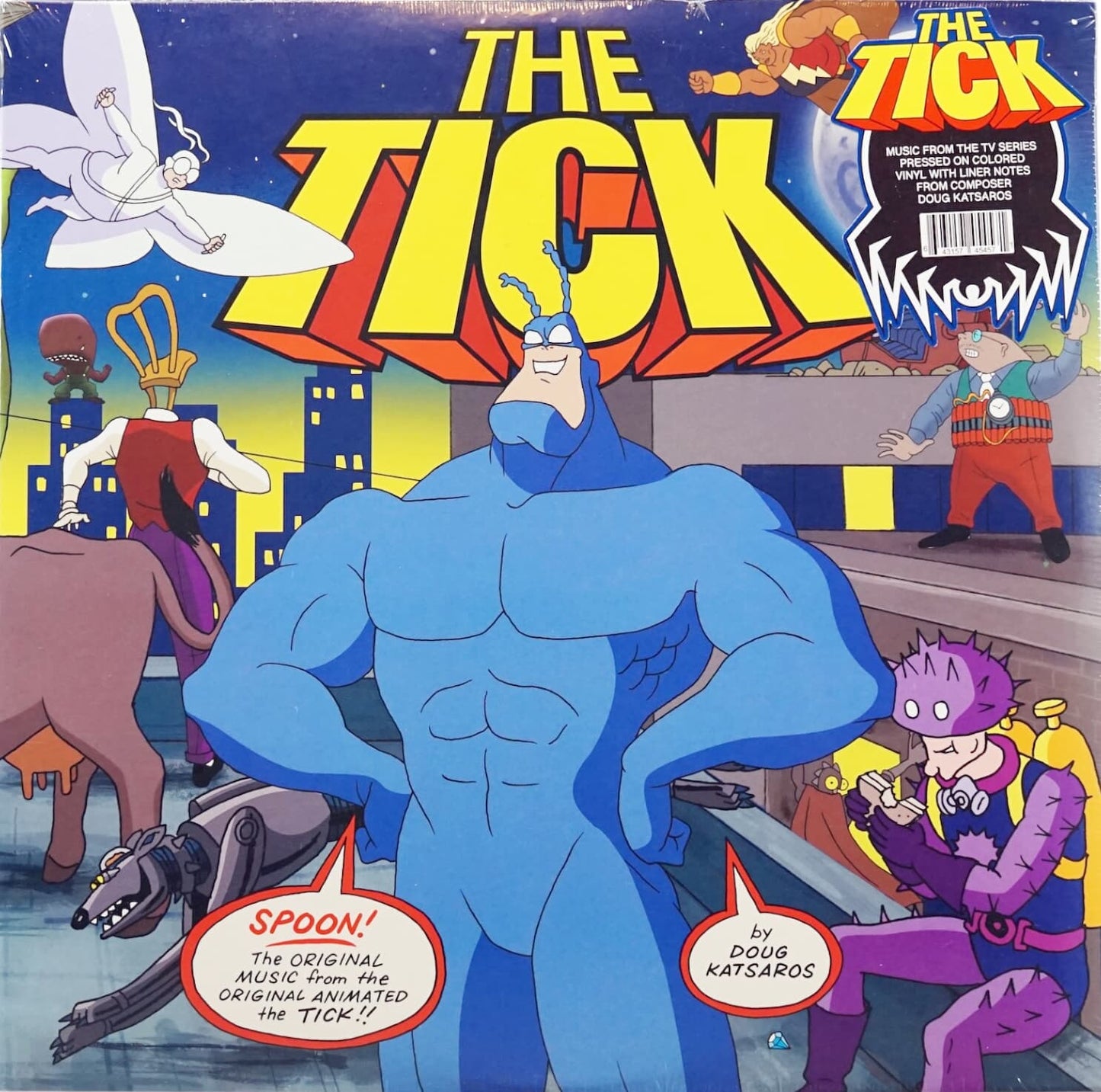 The Tick Blue Vinyl