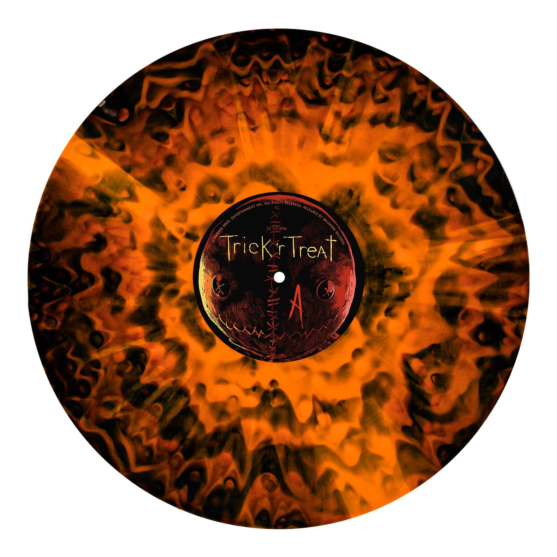Orange & Red Smoke Vinyl