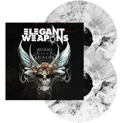 Clear/Black Marble Vinyl