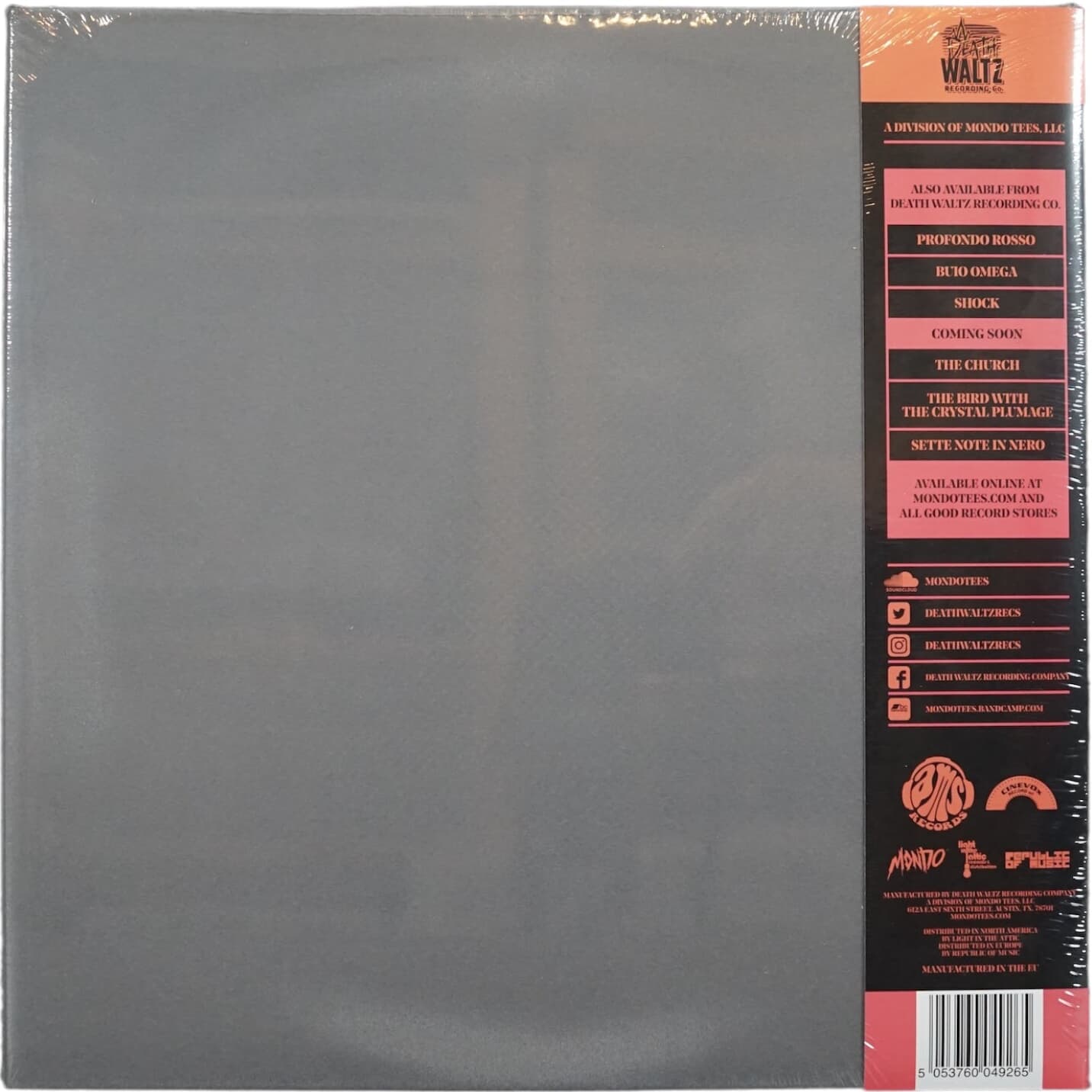 Grey Vinyl