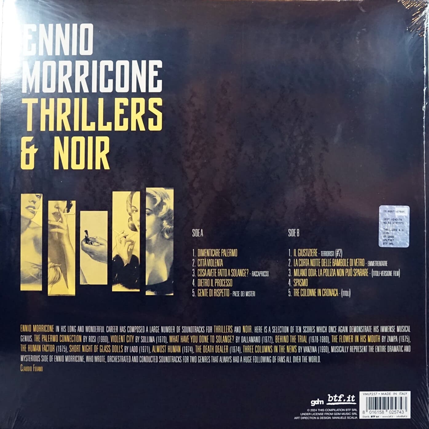Clear Yellow Vinyl