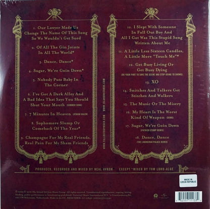 Red/Black Split Vinyl