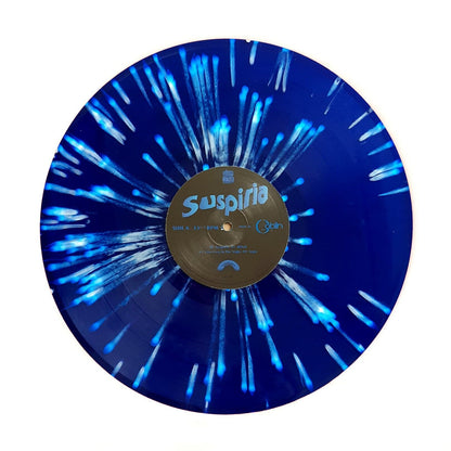 Blue & White Splatter Vinyl