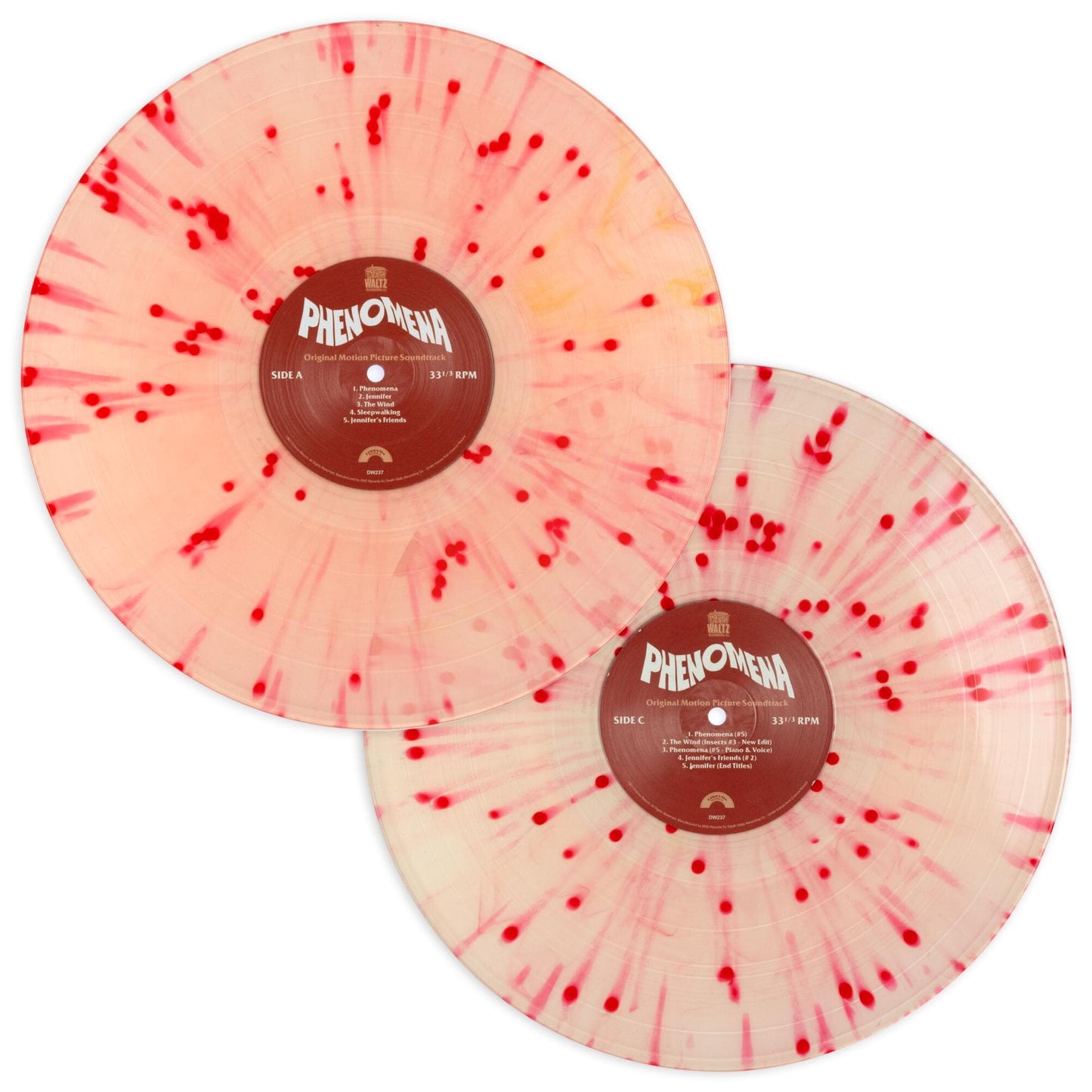 Red Splatter Vinyl