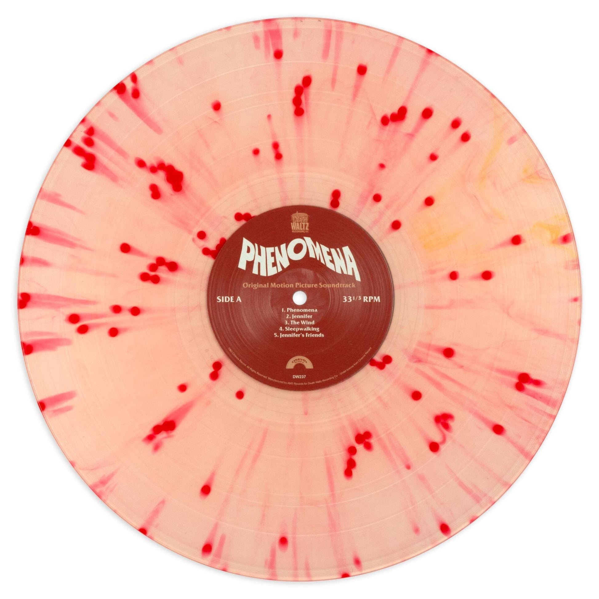 Red Splatter Vinyl