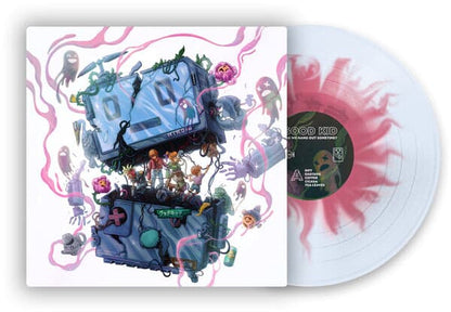 Pink/Pastel Blue Haze Vinyl