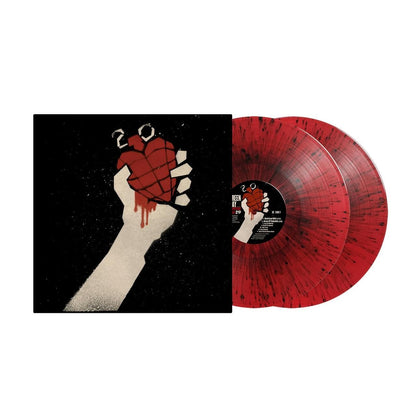 Red & Black Splatter Vinyl
