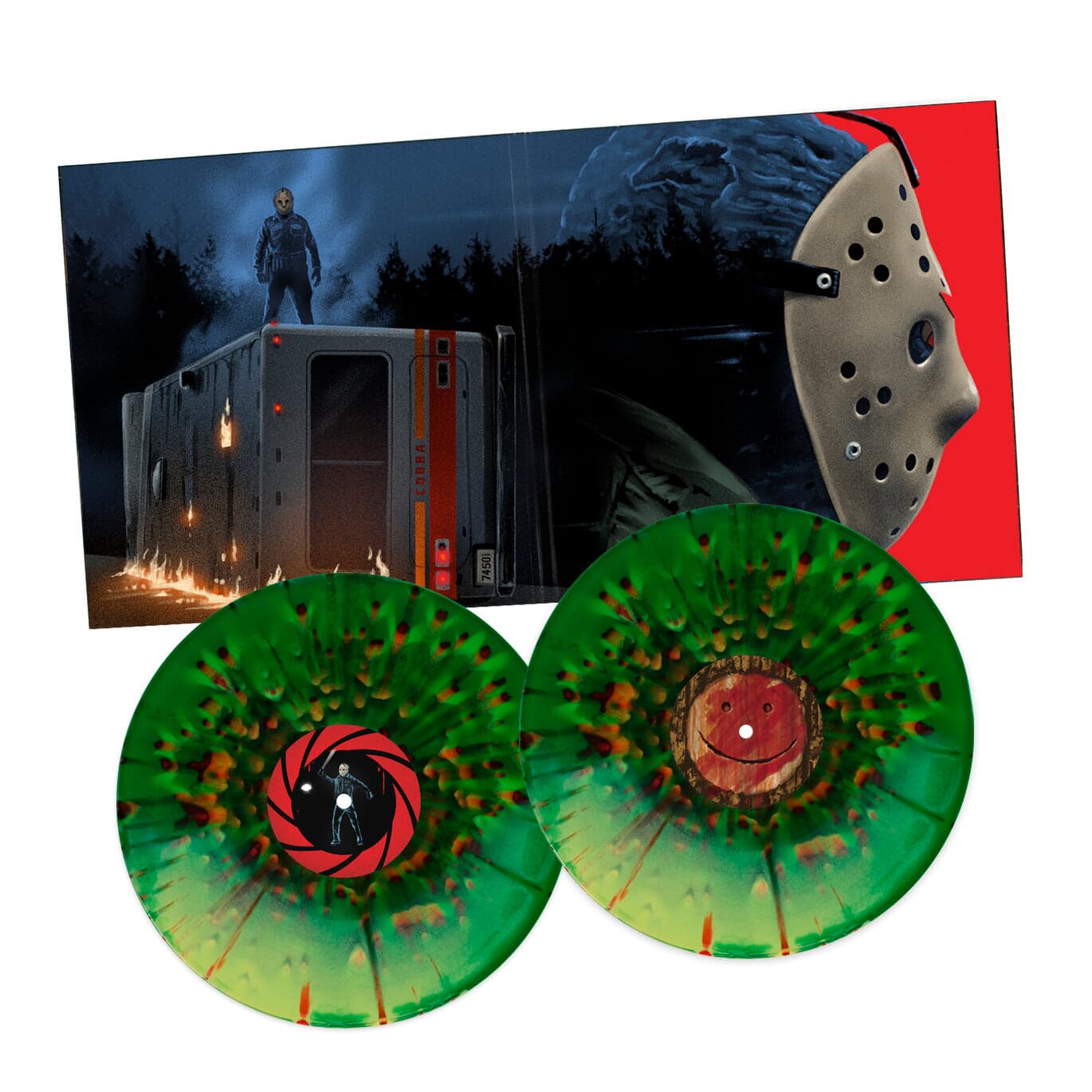 Jason Voorhees, Blood, & Paintball Splattered Vinyl