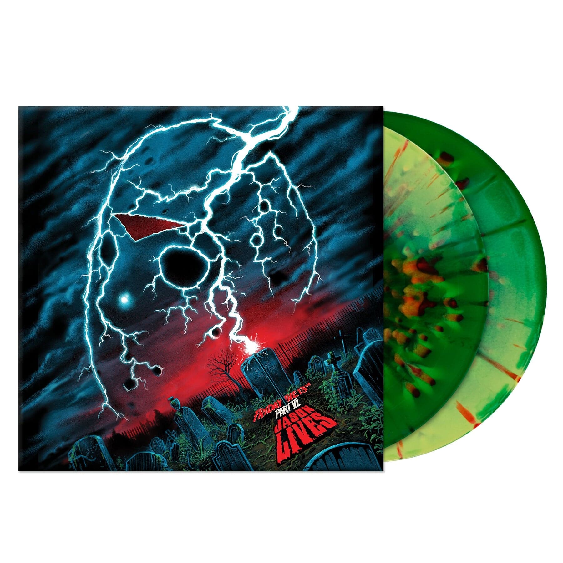 Jason Voorhees, Blood, & Paintball Splattered Vinyl