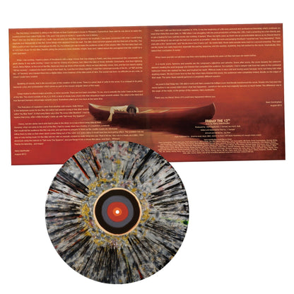Silver w/Black, Red, Gold Vinyl