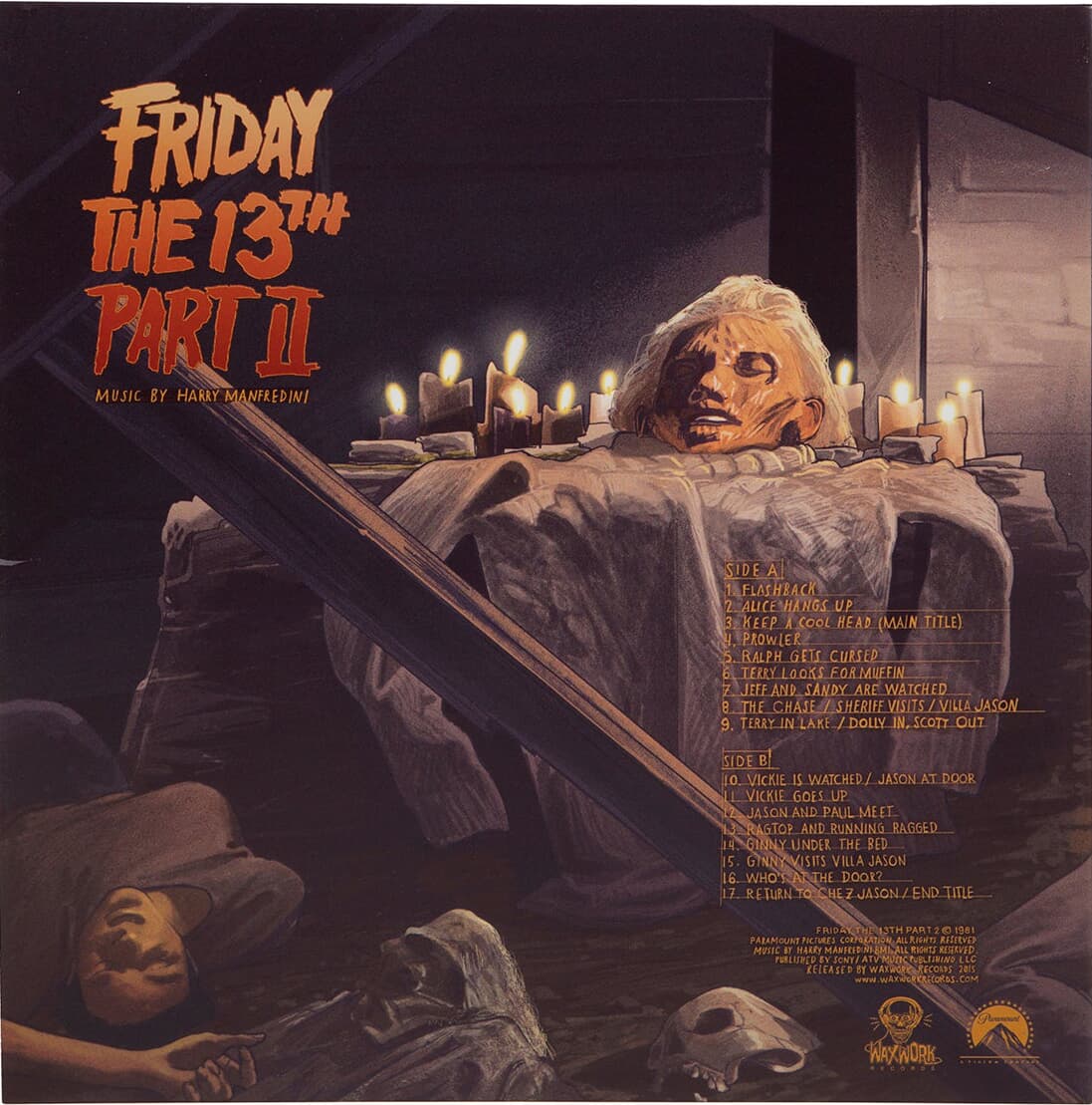 Friday the 13th Part II (Original Motion Picture Soundtrack) by Harry Manfredini (Waxwork)