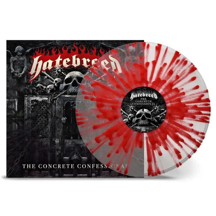 Clear w/Red Splatter Vinyl