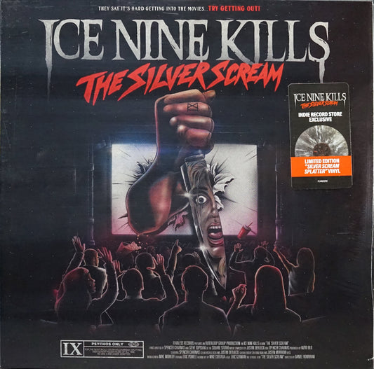Silver Scream Splatter Vinyl