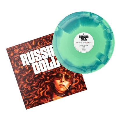 Green & Blue Swirl Vinyl